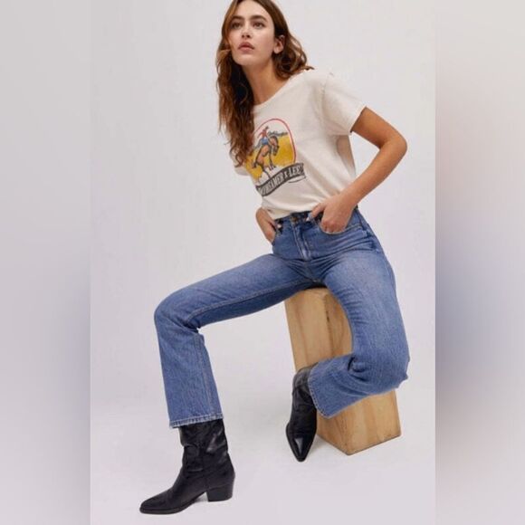 Lee x Daydreamer High Rise Crop Boot. NWT. 28 - Picture 3 of 12